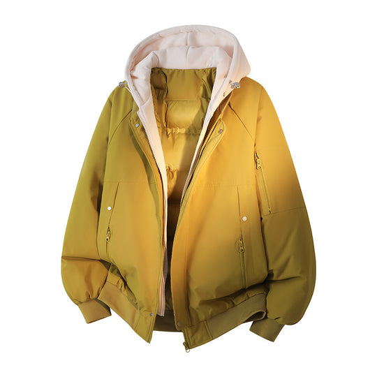 Herren Wasserabweisende Layering-Bomberjacke mit herausnehmbarer Kapuzen-Innenjacke Nord Taschen