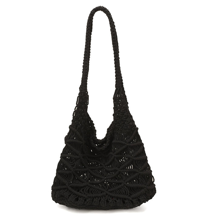 Damen Häkel Schultertasche Nord Taschen