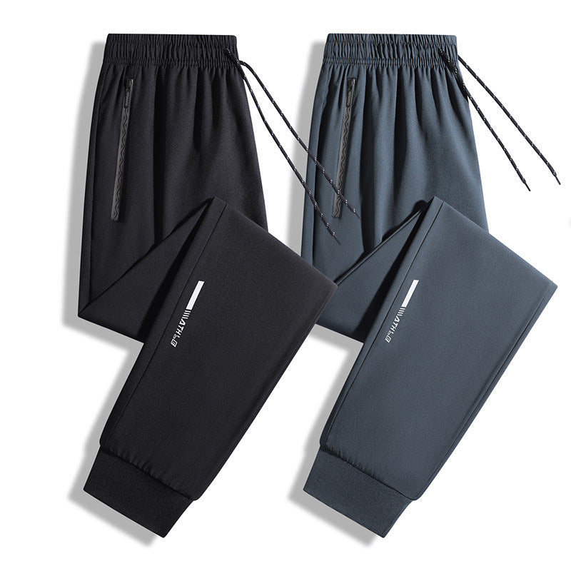 Herren Sportliche Jogginghose mit praktischen Reißverschlusstaschen Nord Taschen
