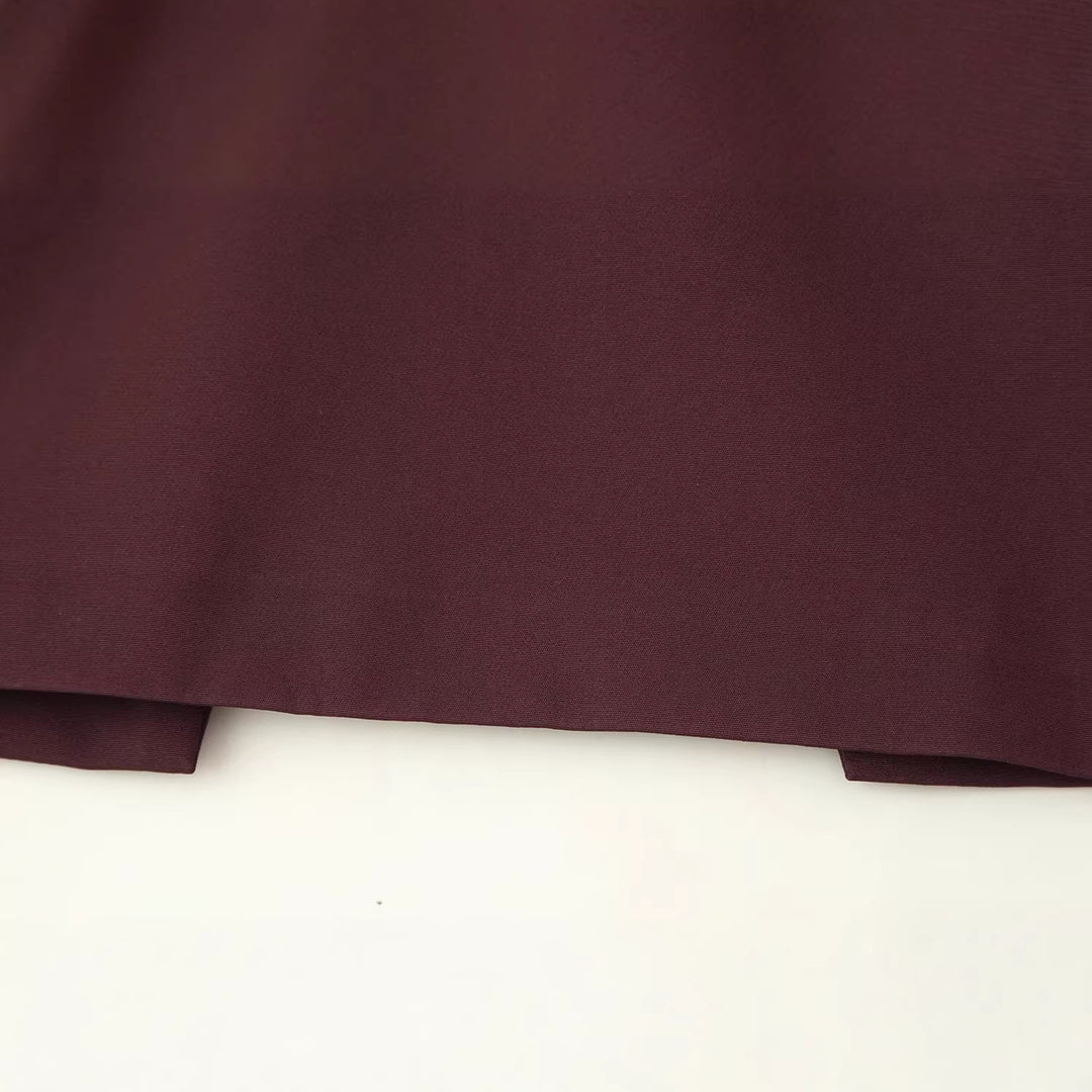 Damen Top mit Capelet-Überwurf und taillierter Peplum‑Silhouette Nord Taschen