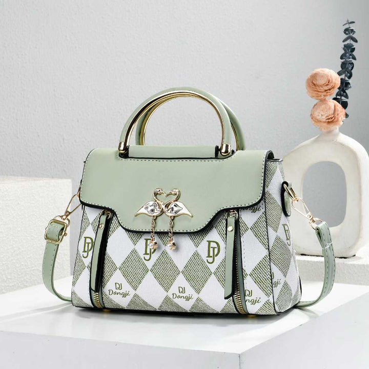 Damen modische Handtasche mit eleganter Struktur Nord Taschen