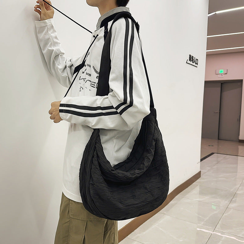Damen lässige Hobo-Tasche mit hochwertiger Raffung Nord Taschen