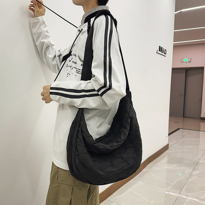Damen lässige Hobo-Tasche mit hochwertiger Raffung Nord Taschen