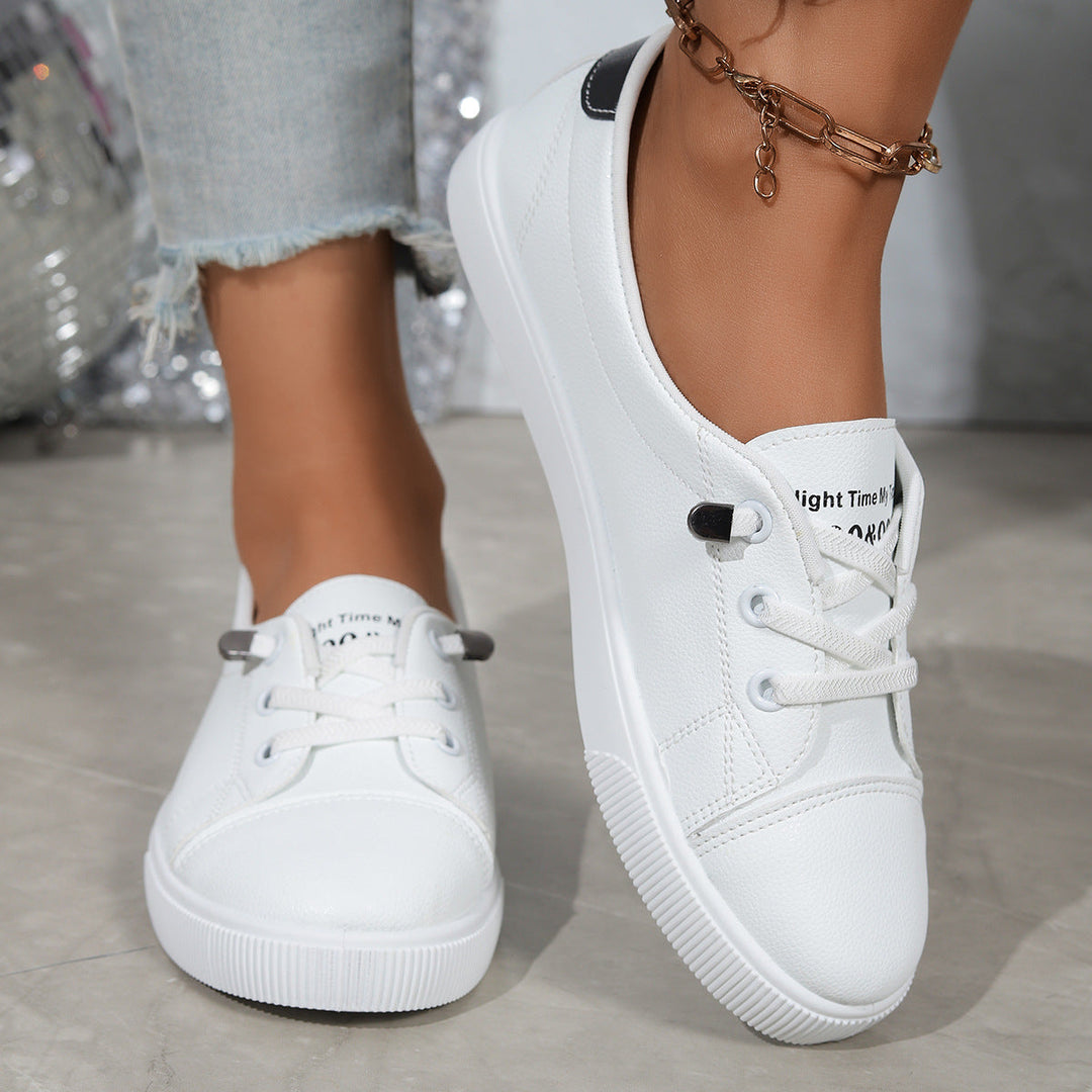 Damen komfortable Sneakers mit modischem Design und atmungsaktiver Oberfläche