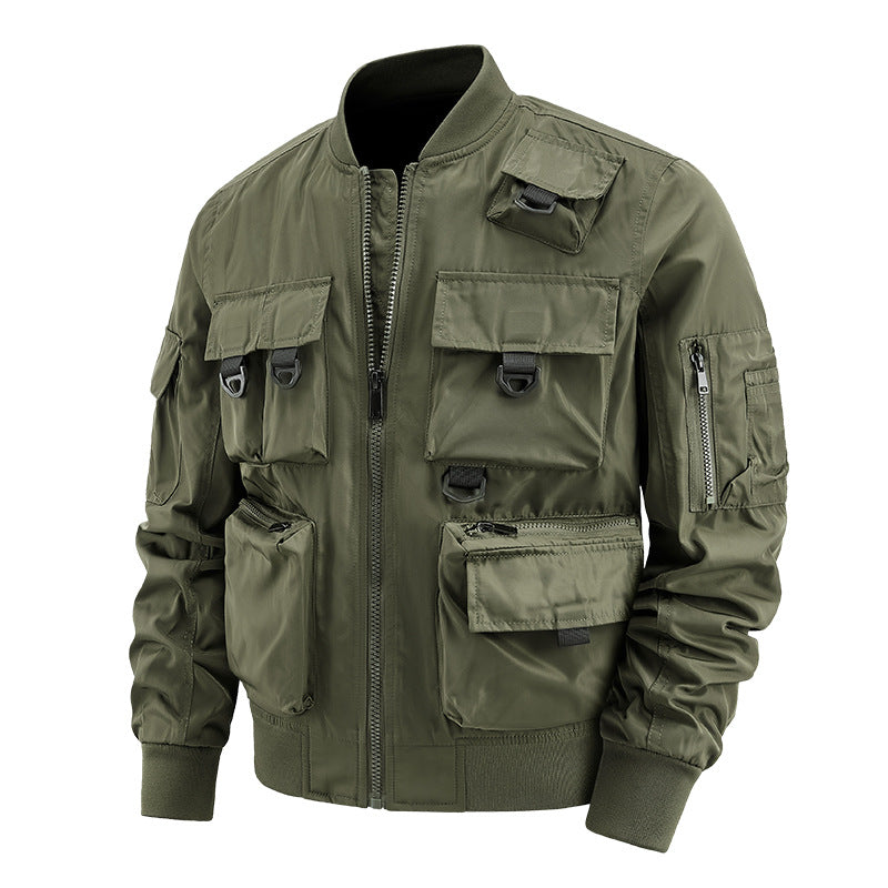 Herren Funktionale Utility-Jacke Nord Taschen
