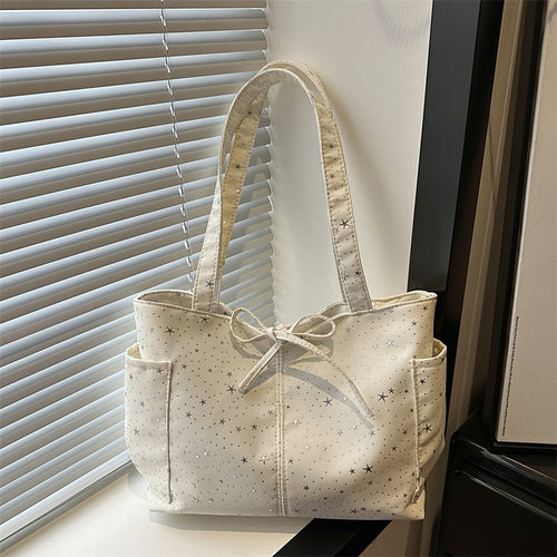 Damen Tote-Bag mit funkelndem Sternenmotiv Nord Taschen