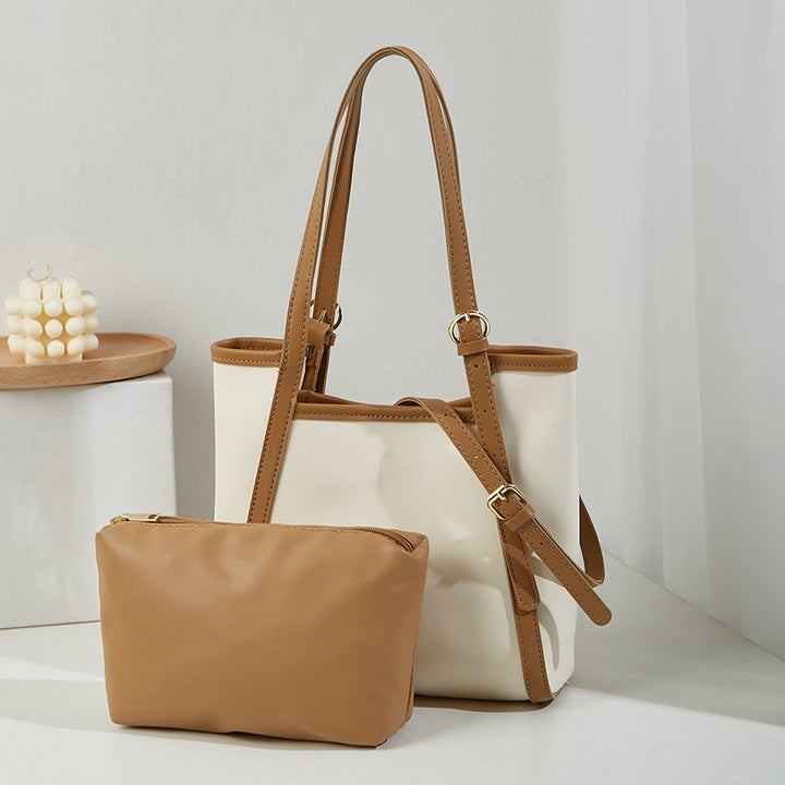 Damen Hobo-Tasche mit abnehmbarem Kosmetiktäschchen und modernem Design Nord Taschen