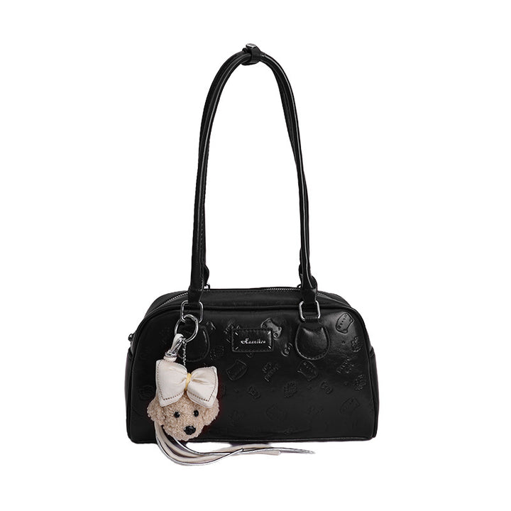 Damen modische Handtasche mit süßem Plüschdesign Nord Taschen