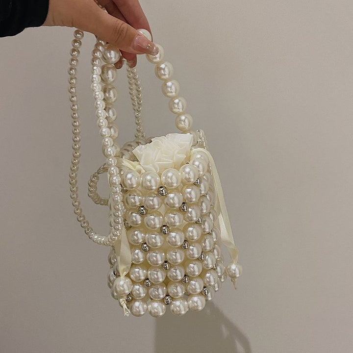 Damen Perlen-Handtasche mit luxuriösem Design Nord Taschen