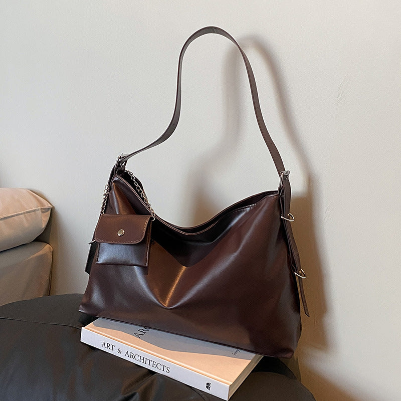 Damen elegante Hobo-Handtasche mit praktischen Fächern Nord Taschen