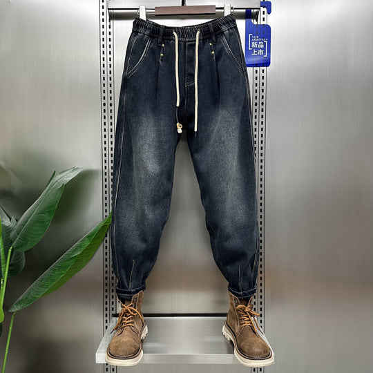 Herren Modische Ripped Jeans mit kreativen Patches Nord Taschen 1788342747