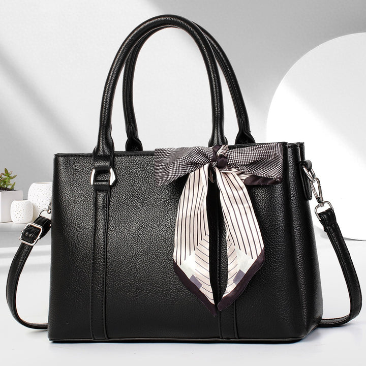 Damen modische Handtasche mit dekorativem Schleifenakzent Nord Taschen