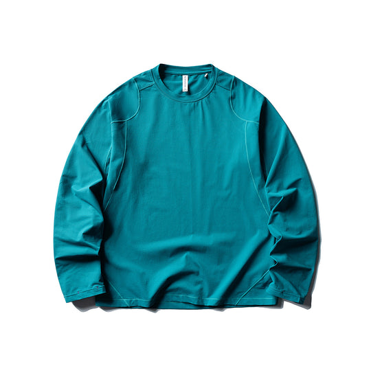 Unisex Leichter technischer Longsleeve mit Rundhalsausschnitt, Raglanärmeln und atmungsaktivem Funktionsmaterial Nord Taschen