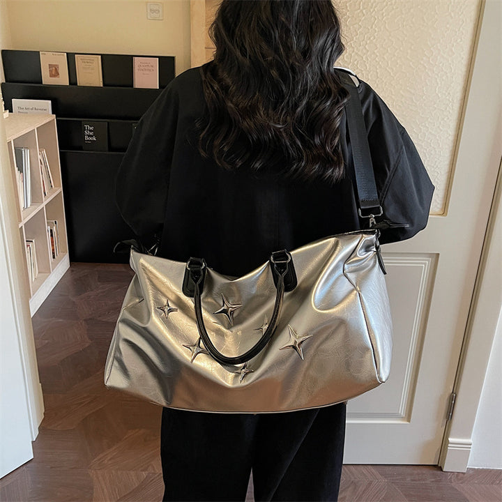 Damen Reisetasche mit stilvollen Sternenapplikationen Nord Taschen