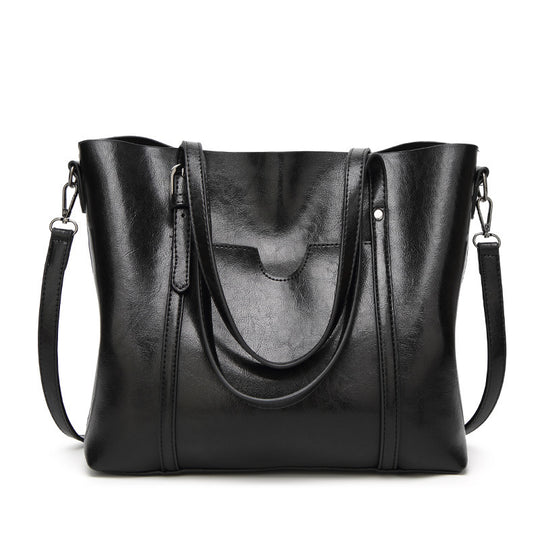 Damen Tote-Handtasche mit elegantem Faltendesign und vielseitigen Trageoptionen Nord Taschen
