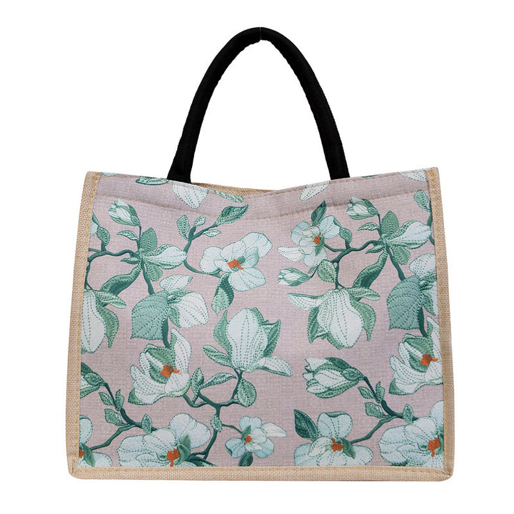 Damen elegante Tragetasche mit floralem Design Nord Taschen