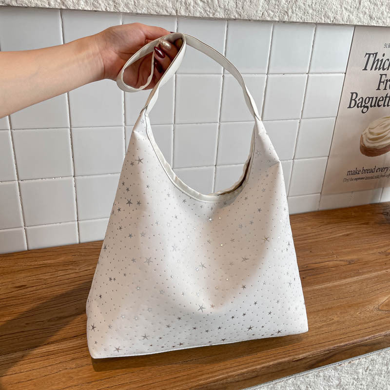 Damen Hobo-Tasche mit funkelndem Sternenmotiv Nord Taschen
