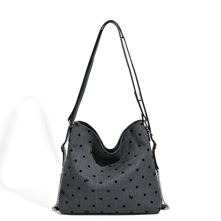 Damen Hobo-Tasche mit modischem Punktemuster und hochwertigem Material Nord Taschen