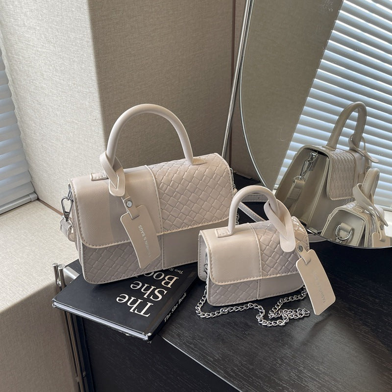 Damen Modische Handtasche mit exklusivem geflochtenem Design Nord Taschen