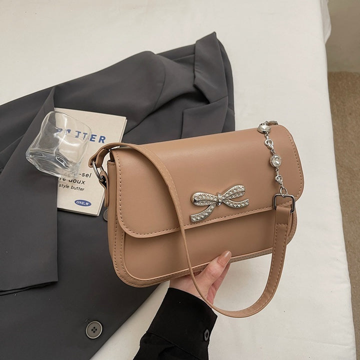 Damen stilvolle Clutch mit Strassdetail Nord Taschen