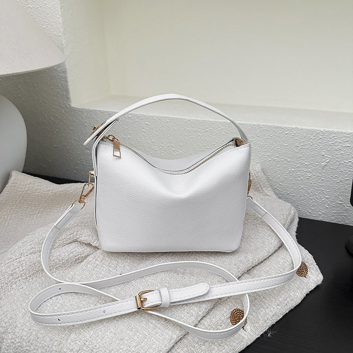 Damen stilvolle Handtasche mit elegantem Reißverschluss Nord Taschen
