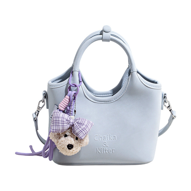 Damenhandtasche mit abnehmbarem Tieranhänger Nord Taschen