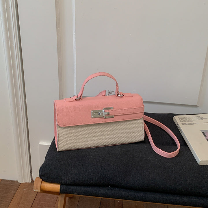 Damen Umhängetasche mit strukturiertem Obermaterial und elegantem Verschluss Nord Taschen