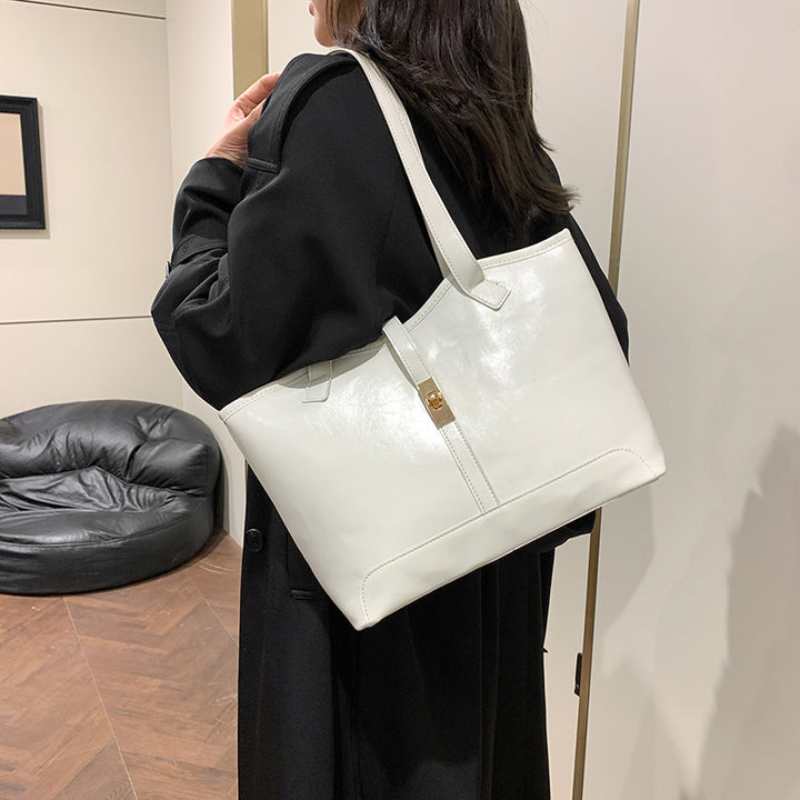Damen elegante Handtasche mit luxuriösem Lederfinish Nord Taschen