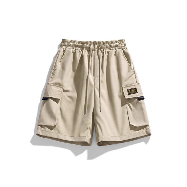 Herren Cargo-Shorts mit elastischem Bund und praktischen Taschen