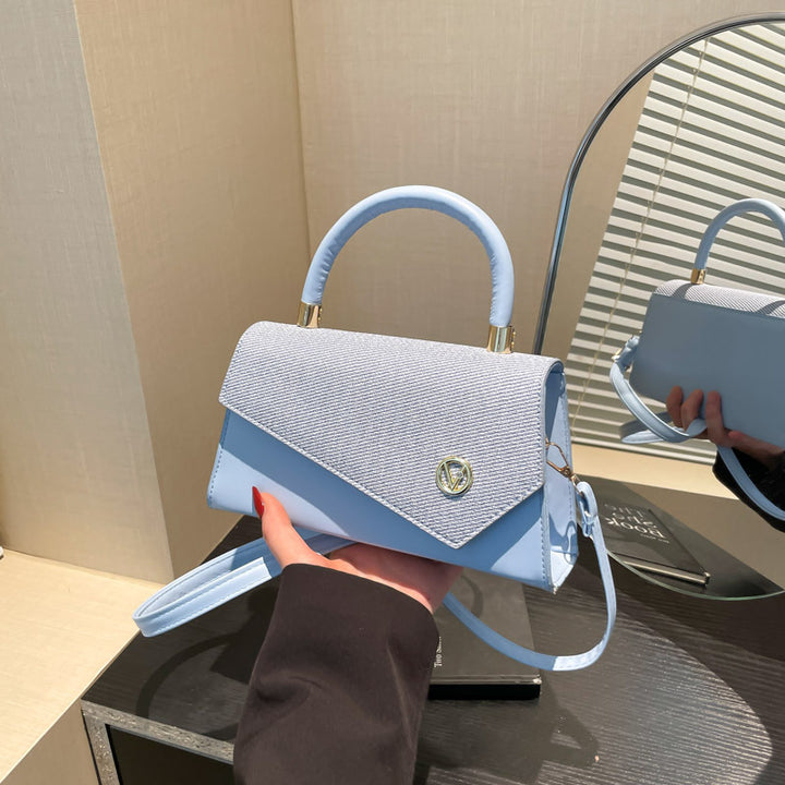 Damen Clutch mit edler Struktur und abnehmbarem Schulterriemen Nord Taschen