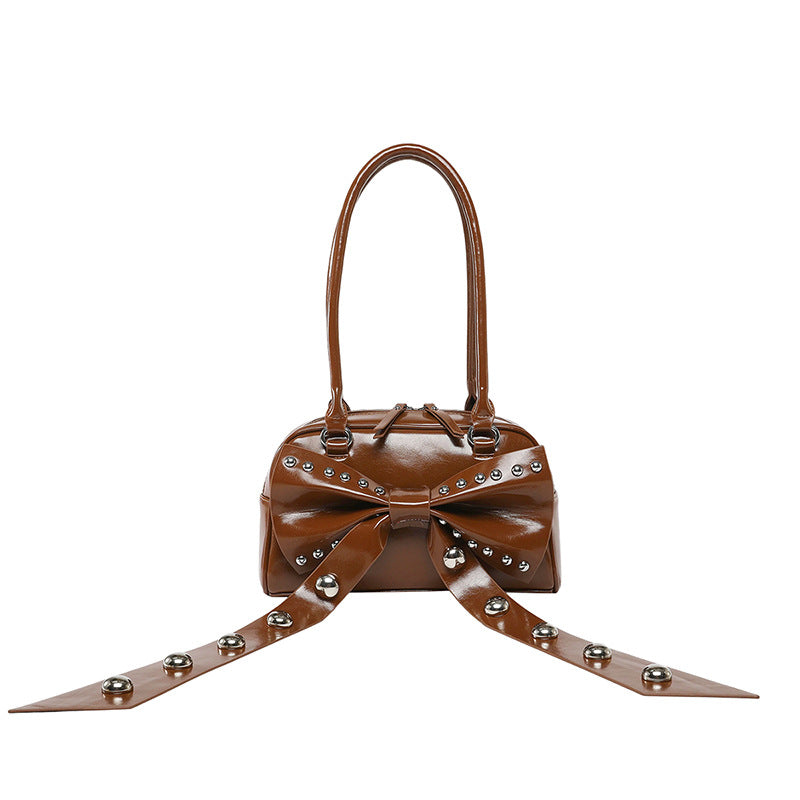 Damen Handtasche mit kreativen Schleifen-Details Nord Taschen