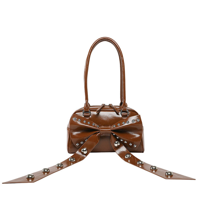 Damen Handtasche mit kreativen Schleifen-Details Nord Taschen