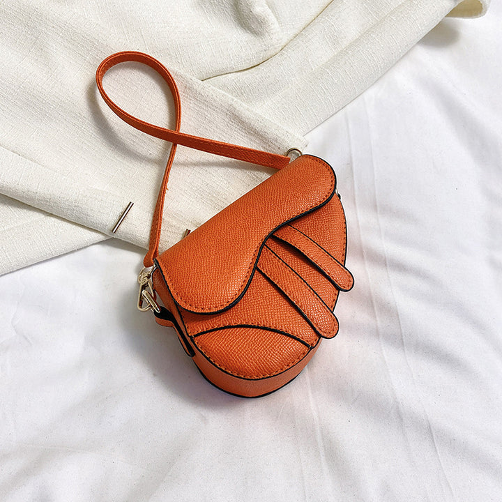 Damen elegante Umhängetasche mit einzigartigem Faltendesign und verstellbarem Riemen Nord Taschen