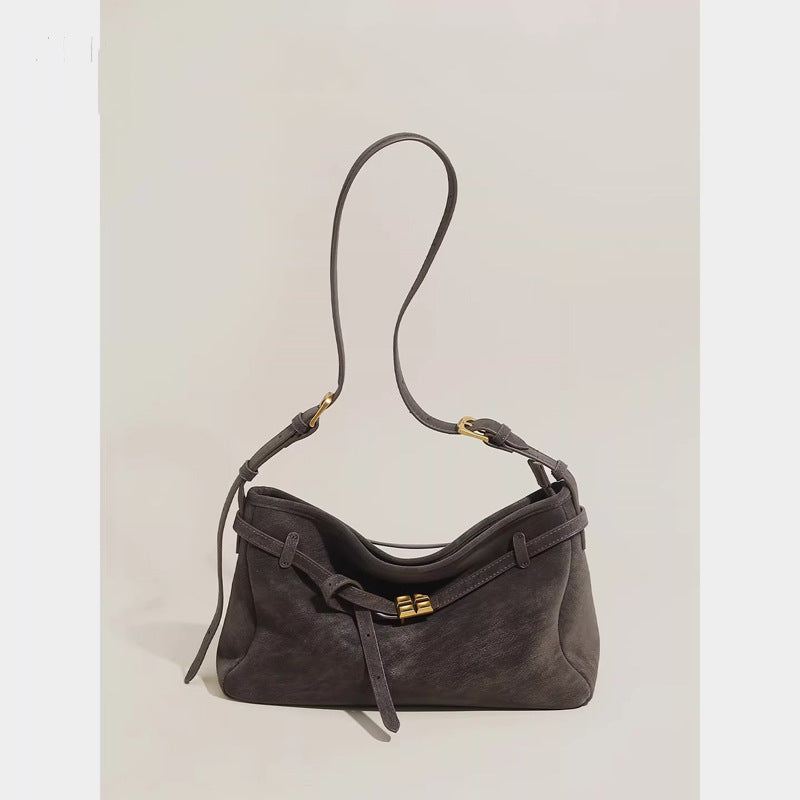Damen Hobo-Tasche mit luxuriöser Samtoberfläche und elegantem Kettenverschluss Nord Taschen