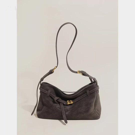 Damen Hobo-Tasche mit luxuriöser Samtoberfläche und elegantem Kettenverschluss Nord Taschen
