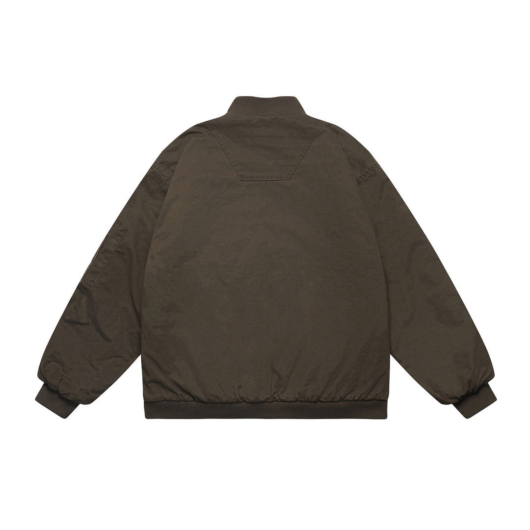 Unisex Oversize Utility‑Bomberjacke mit Ärmeltasche, elastischem Saum und verdeckten Eingriffstaschen Nord Taschen