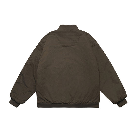 Unisex Oversize Utility‑Bomberjacke mit Ärmeltasche, elastischem Saum und verdeckten Eingriffstaschen Nord Taschen