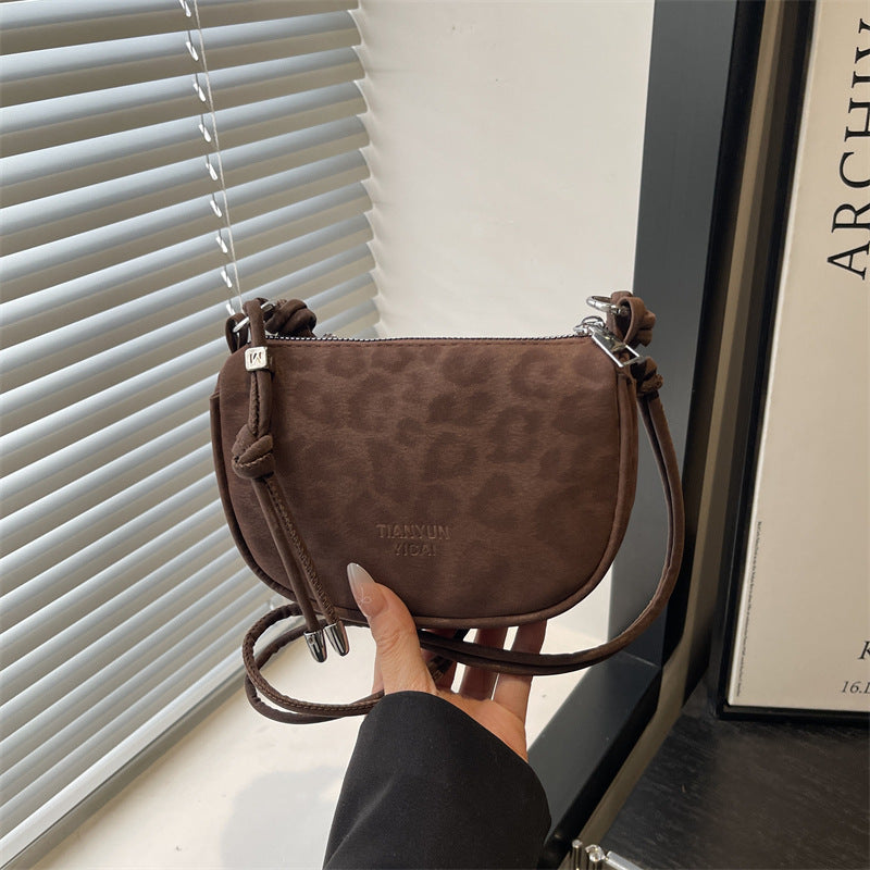 Damen modische Umhängetasche im eleganten Leopardenstil Nord Taschen