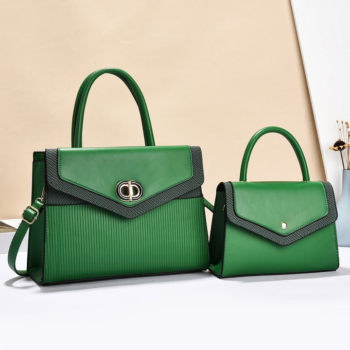 Damen elegantes Handtaschen-Set mit abnehmbarer Clutch Nord Taschen
