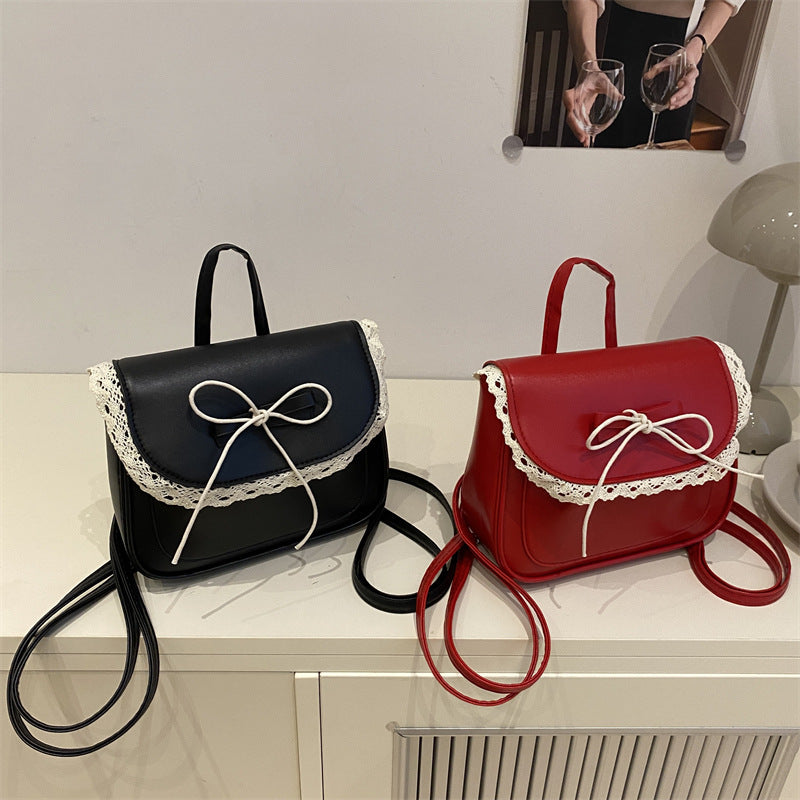 Damen elegante Handtasche mit Spitzenverzierung Nord Taschen