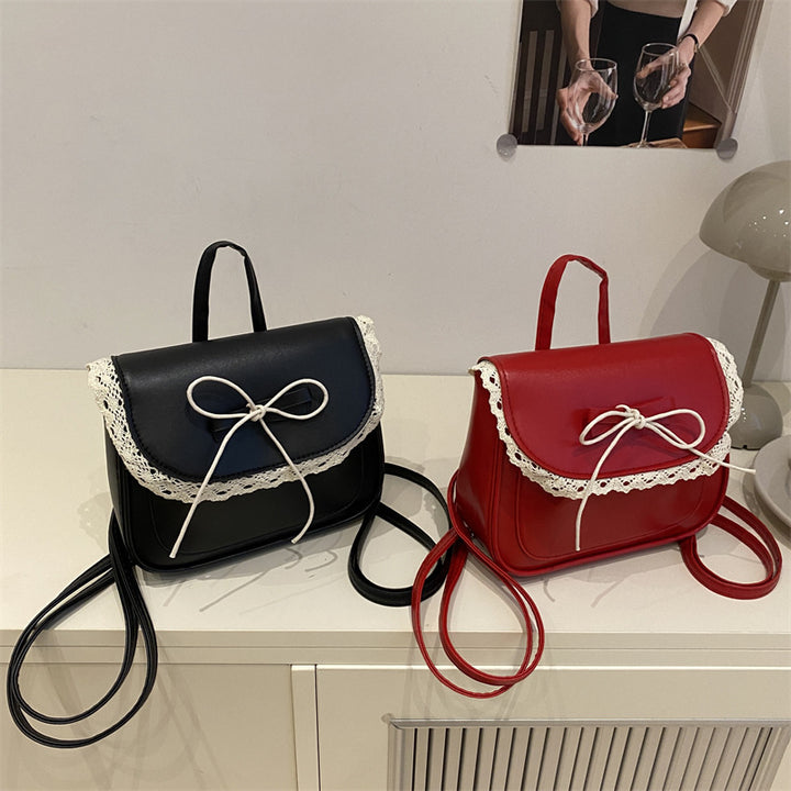 Damen elegante Handtasche mit Spitzenverzierung Nord Taschen