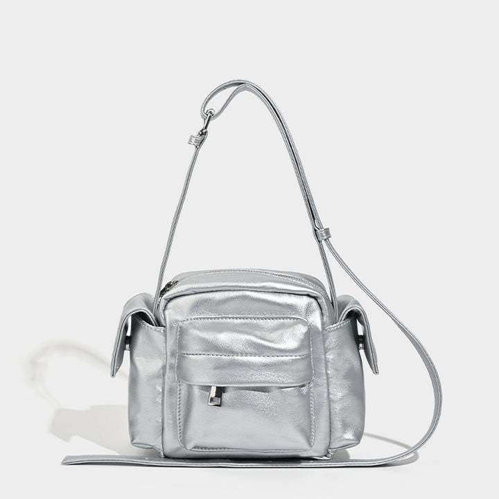 Damen praktische Crossbody-Tasche mit verstellbarem Riemen und mehreren Fächern Nord Taschen