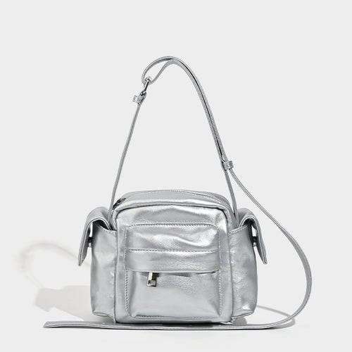 Damen praktische Crossbody-Tasche mit verstellbarem Riemen und mehreren Fächern Nord Taschen