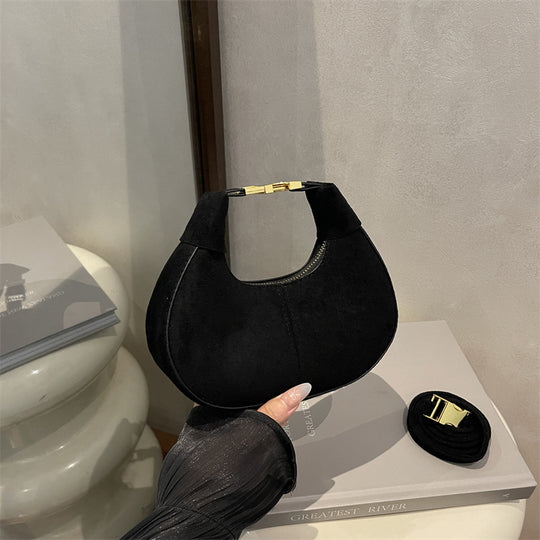 Damen Designer-Handtasche mit hochwertigem Veloursleder Nord Taschen