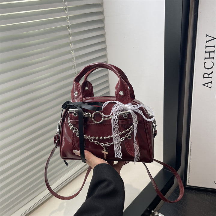 Damen modische Handtasche mit verspielten Details Nord Taschen