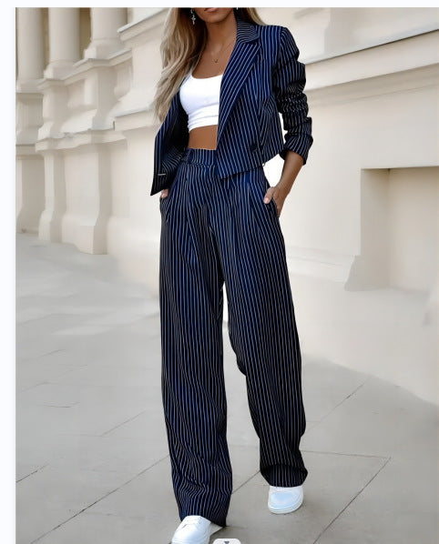 Damen Blazer und Hose Set