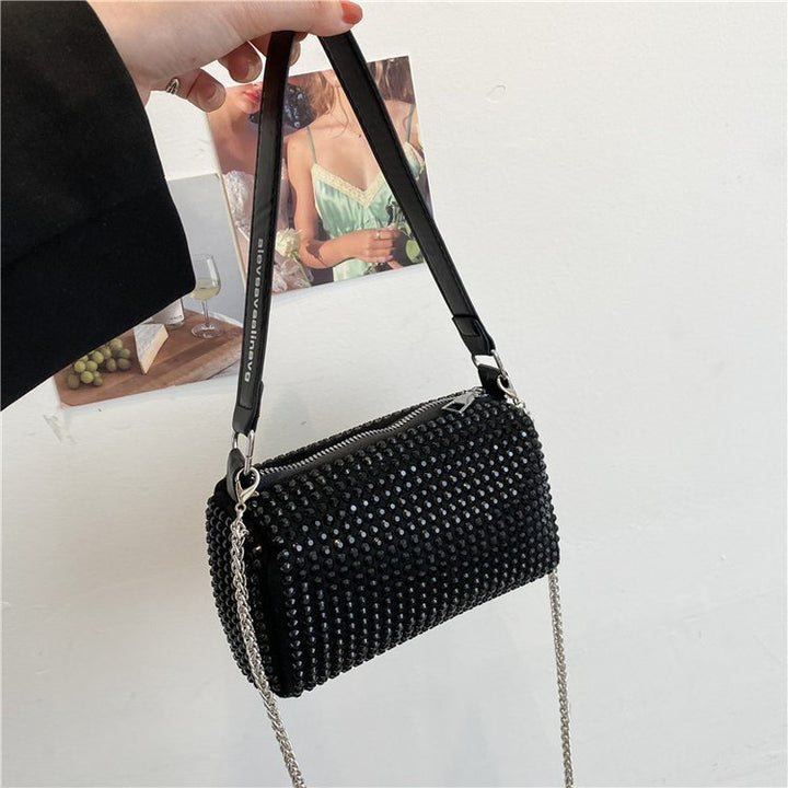 Damen glamouröse Abendtasche mit Strasssteinverzierungen Nord Taschen