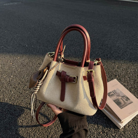 Damen Beuteltasche mit luxuriösen Details und abnehmbarem Schulterriemen Nord Taschen