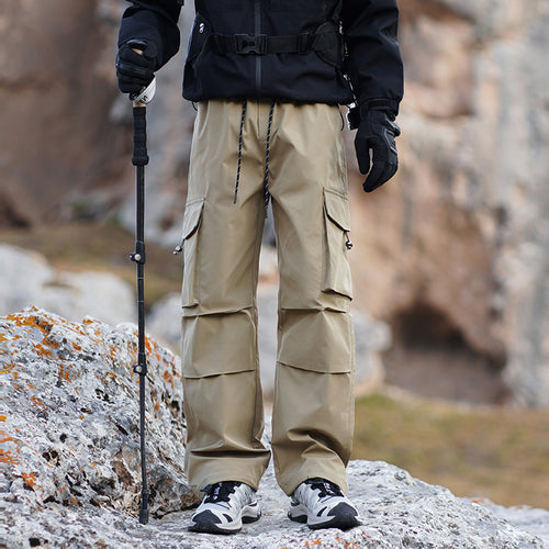 Herren Technische Outdoor-Cargohose mit wasserabweisendem Stretch und verstärkten Knien Nord Taschen