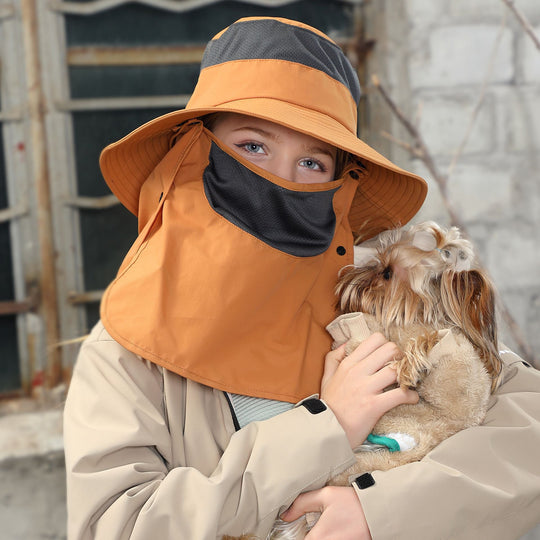 Nord Taschen | Vollabdeckung Gesicht Sonnenschutz Maske im Freien UV Eimer Hut